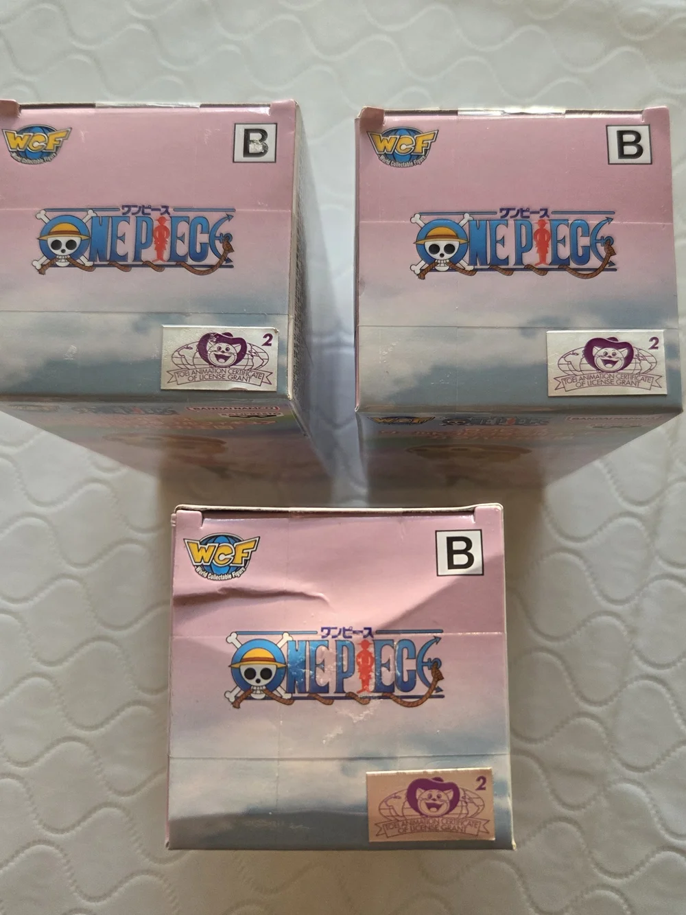 One Piece WCF Kamabakka Kingdom Koala Box B Mini Figure Lot of 3